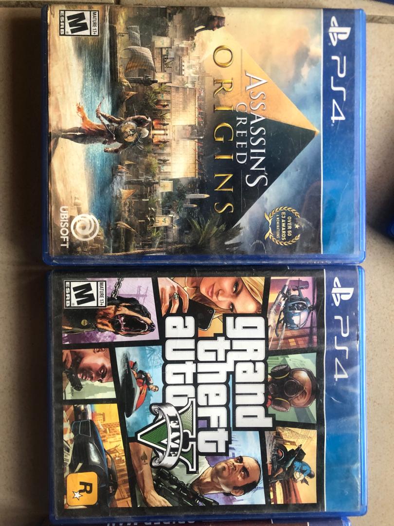 PS4 Games for Swap